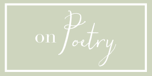 on-poetry